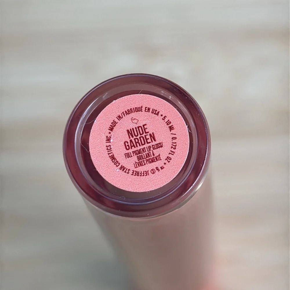 Brand New Jeffree Star Supreme Gloss Full Pigment Lip Nude Garden Earthy Orange